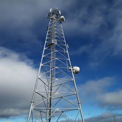 Comunicación telefónica Wifi Antenna triangular Mast 3 piernas Torre de comunicación de radio