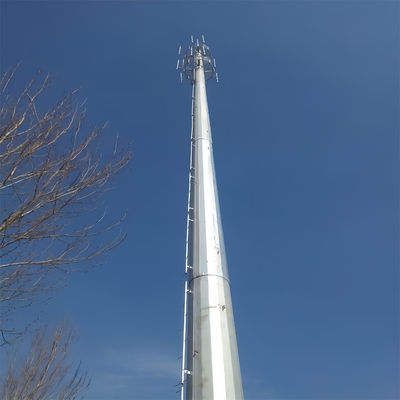 Torre de monopolio de telecomunicaciones 9m 10m 12m 15m 18m 20m 22m 24m 25m 27m 28m 30m