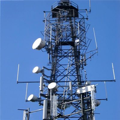 20 -120M Torre de acero de 4 piernas Sst Torre angular de acero en rejilla