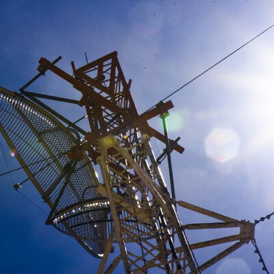 Instalación rápida de la torre de alambre Guyed ligera para la cobertura de red inalámbrica rural
