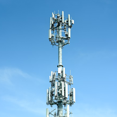 Torre de comunicación monopolo avanzada de 32 m que ofrece solidez y resistencia a impactos superiores para un alcance de señal eficiente