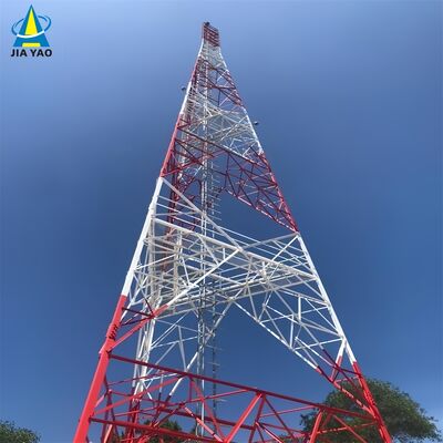 48M Flat Packed 3 Legged Angle Steel Tower Rapid Assembly For County 5G Coverage