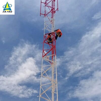 carga baja de la torre de acero del ángulo del peso ligero 3 de los 56M para el proyecto remoto del municipio