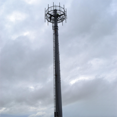 Torre monopolar integrada pararrayos de 32 metros para el edificio ambulatorio del hospital