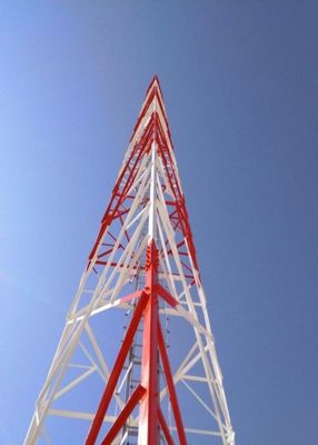 5 km 10 km 20 km Wifi Transmisor y receptor Angular de acero de red Torres de soporte inalámbrico de microondas