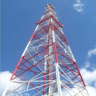 Estructura del marco Escalera de tornillo 4 piernas Torre de rejilla 5-200M Alturas