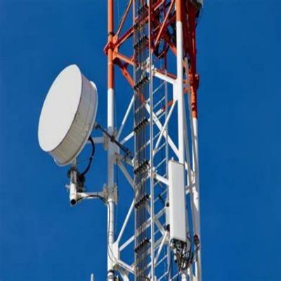 10 - 60M Torre de acero tubular galvanizado señal wifi Bts Televisores 3 piernas Torre de acero tubular