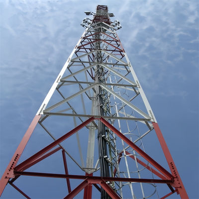 30M 40M 50M 3 piernas torre de apoyo de la comunicación ISP proveedor de servicios de Internet 4G 5G torres