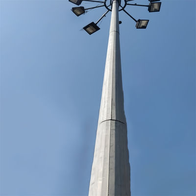 Acero 20 metros Gsm Monopolio torre de acero torre de comunicación para la venta Q345B/A572