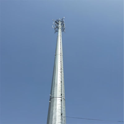 Acero 20 metros Gsm Monopolio torre de acero torre de comunicación para la venta Q345B/A572