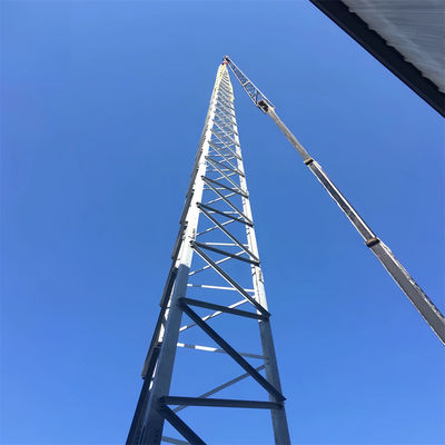 Autónoma señal de GSM Microondas Antenna inalámbrica ISP Internet 3g 4g Wifi Telecom Bts Estación celular torre de mástil