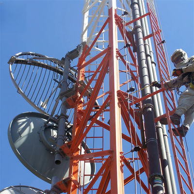 Autoportante galvanizado Wifi inalámbrico torre de 3 patas torre de acero angular