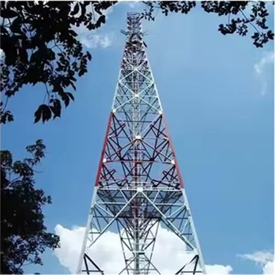 45 metros de ángulo de acero de red de auto-apoyo de la antena de la torre proveedor 4g 5g torres
