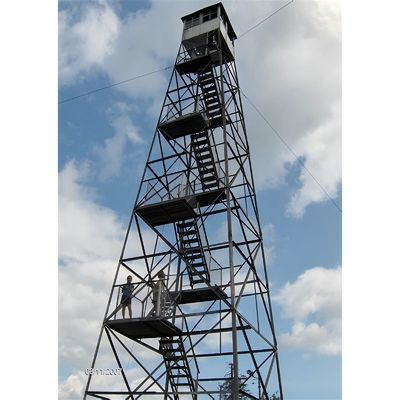 Torre de vigilancia autosuficiente Torre de observación para protección contra incendios forestales