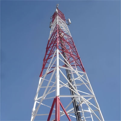 Autónoma señal de GSM Microondas Antenna inalámbrica ISP Internet 3g 4g Wifi Telecom Bts Estación celular torre de mástil
