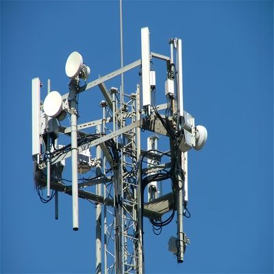5 10 15 20 25 30 M de auto-apoyo acero angular galvanizado con 3 patas torre