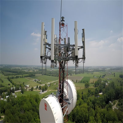 25 35 45 55 60 m Base autoportante Radio Transmisión Pylon Wifi Receptor Acero Telecomunicaciones Torre de comunicación de 4 patas
