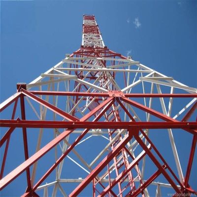 30m 45m 50m 60m TV Antenna Mast Torre 3 y 4 Piernas de ángulo de acero Torre de televisión exterior