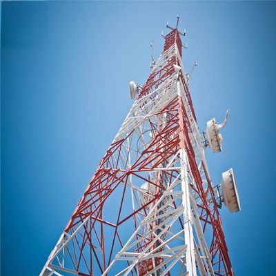 40m 4 Piernas inalámbricas Autoportante Antenna Torre Ángulo Comunicaciones de acero Antenna mástil