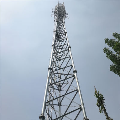 20 25 30 35 40 42 45 48 50 52 55 60 65 M Torre de comunicaciones más alta Pylon Ferro tubular Telecomunicaciones Torre de 3 piernas