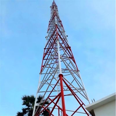 15M 20M 30M 45M 50M 3/4 Piernas Comunicaciones Tubulares Antenna Mast Torre de acero angular