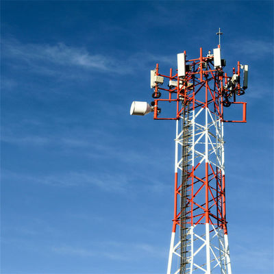 15M 20M 30M 45M 50M 3/4 Piernas Comunicaciones Tubulares Antenna Mast Torre de acero angular
