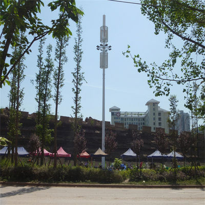 4G BTS Monopolio Torre de telecomunicaciones Antena 100 Ft Monopolio Torre