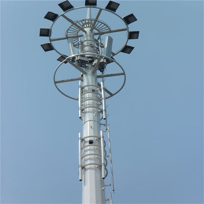Comunicación Radiodifusión Telecomunicación Monopolio Torre de antena ASTM A123/ ISO 1461