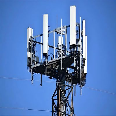 Plataforma de trabajo de larga distancia de Wifi profesional personalizada con antena de monopolio de autoapoyo de microondas