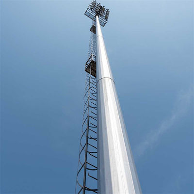 Alta calidad 20m 30m 45m 50m Antenna de comunicación poste 5G estación base de señal celular monopolio torre de telecomunicaciones de acero