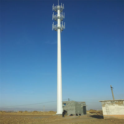 Alta calidad 20m 30m 45m 50m Antenna de comunicación poste 5G estación base de señal celular monopolio torre de telecomunicaciones de acero