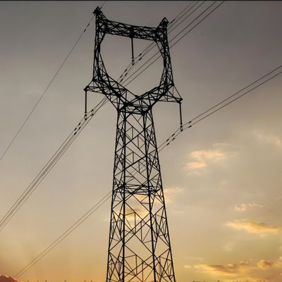 Línea de transmisión Torre de energía de alto voltaje 132KV 220KV 380KV 400KV 500KV 750KV 1000KV
