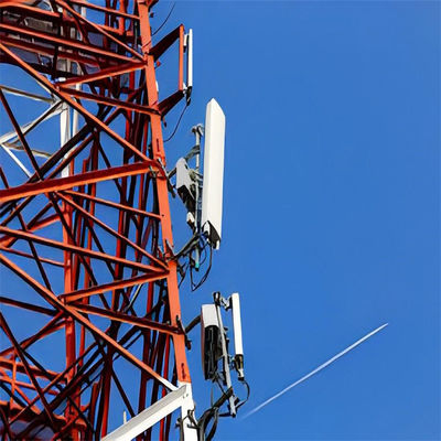 30m Torre de rejilla autoportante para comunicaciones GSM Torre hecha de acero angular