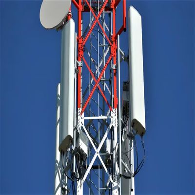 30m Torre de rejilla autoportante para comunicaciones GSM Torre hecha de acero angular