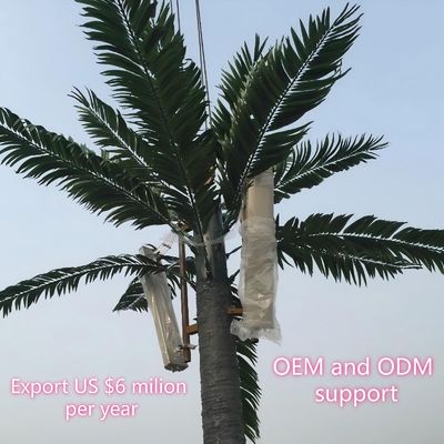 Torre de árboles biónica con energía solar diseño personalizado de múltiples antenas para la red de borde urbano