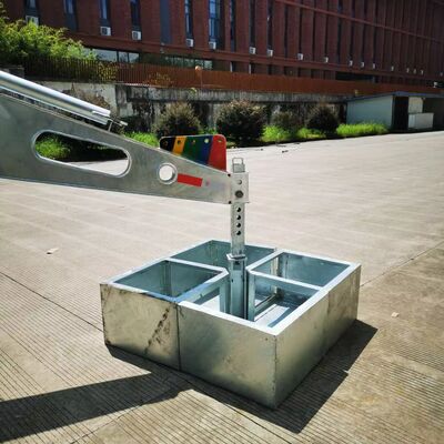 Torre de rejilla telescópica 15-30M Acero galvanizado Camión de comunicación montado Antena 40M/S Resistente al viento