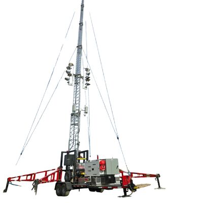 Torre de comunicación de refuerzo de señal de emergencia de alta velocidad