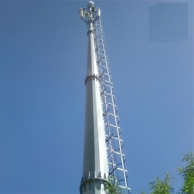 Monopole Tower torre de telecomunicaciones diseñada con una resistencia a la tensión que oscila entre 360 y 630 megapascal para una mayor durabilidad