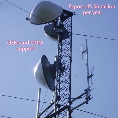 Torre de cable arriostrado fabricada con grados de acero Q235C Q355C S235J0 S355J0 que proporcionan una excelente tenacidad y durabilidad