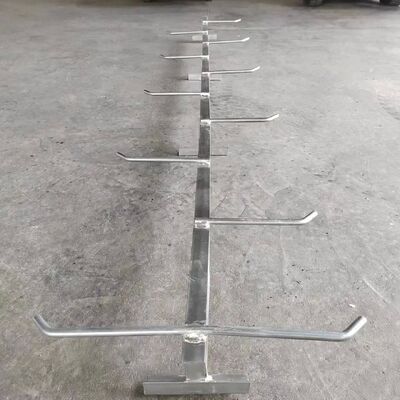 Monopole Tower telecom single shaft construido a partir de las calidades de acero Q235 y Q355 que cumplen los códigos de diseño A36 ASTM EN 1991 1 4 y EN 1993 3 1