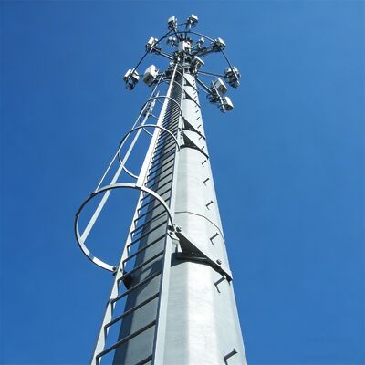 16 24 32M Monopolo estético urbano de acero galvanizado autoportante al aire libre 5G 4G Paisaje satelital Torre de telecomunicaciones