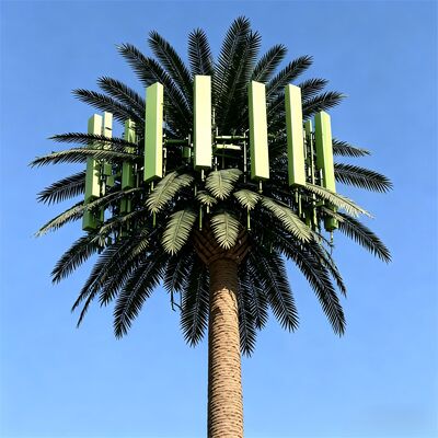 Torre de árbol biónico, torre de árbol artificial con resistencia a la tracción que varía de 360 a 630 Mpa y un alargamiento de hasta el 24 por ciento