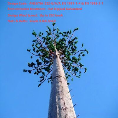 Los grados de acero de la estructura de la torre del árbol biónico incluyen ASTM A36 ASTM A572 Gr50 y EN10025 S235JR S355JR para necesidades de aplicación versátiles