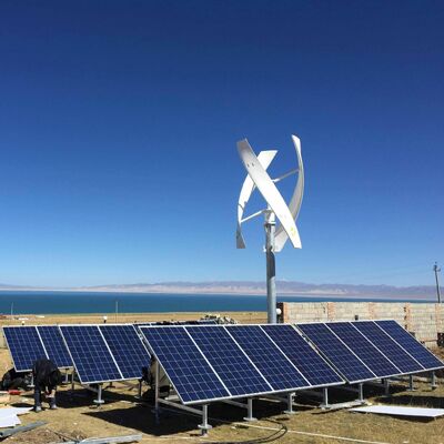 20M 30M Wind Solar Hybrid Supported Communication Tower For Renewable Energy Base Station