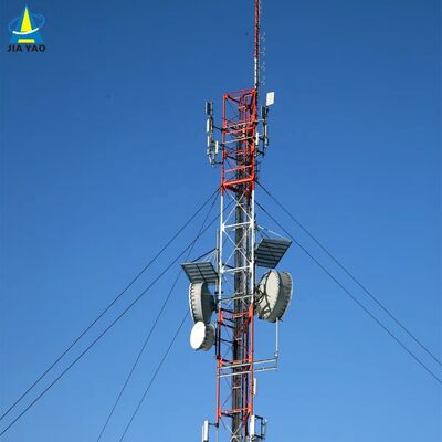 Instalación rápida de la torre de alambre Guyed ligera para la cobertura de red inalámbrica rural