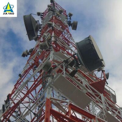 Torre de comunicación Legged resistente a las inclemencias del tiempo de los 48M para construir