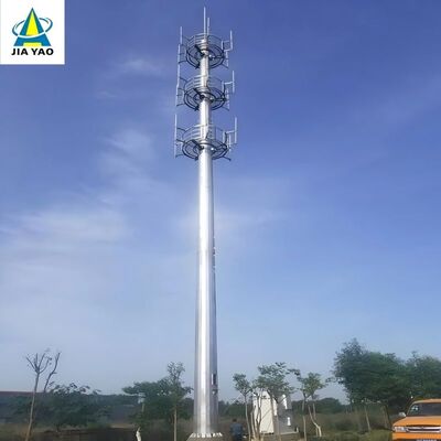 Torre monopolo galvanizada en caliente de 22 metros para incubadoras de empresas Park Telecom