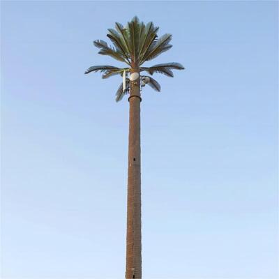 Torre de comunicación de camuflaje de pino biónico ecológico de 35 m Área escénica Cobertura de señal Vida útil de 30 años Estructura de acero galvanizado en caliente