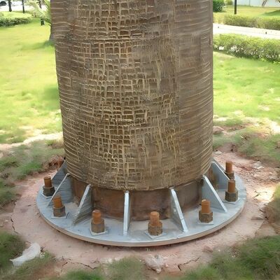 Torre de comunicación de camuflaje de pino biónico ecológico de 35 m Área escénica Cobertura de señal Vida útil de 30 años Estructura de acero galvanizado en caliente