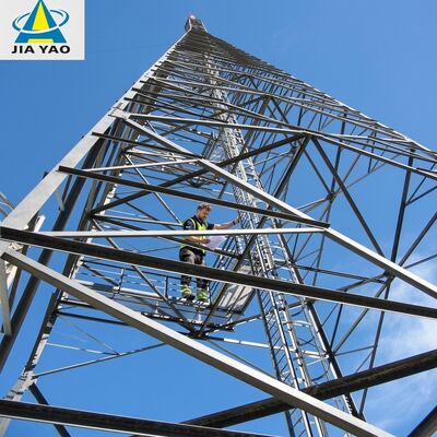 4 Legged Angular Steel Communication Tower Self Supporting Telecom Tower for Wireless Network